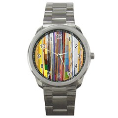 Fabric Sport Metal Watch by Nexatart