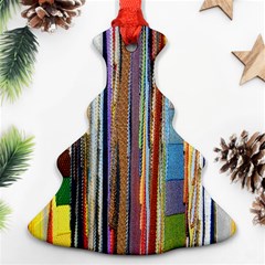 Fabric Christmas Tree Ornament (two Sides)