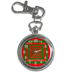 Fabric 3d Merry Christmas Key Chain Watches by Nexatart