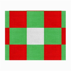 Fabric Christmas Colors Bright Small Glasses Cloth by Nexatart