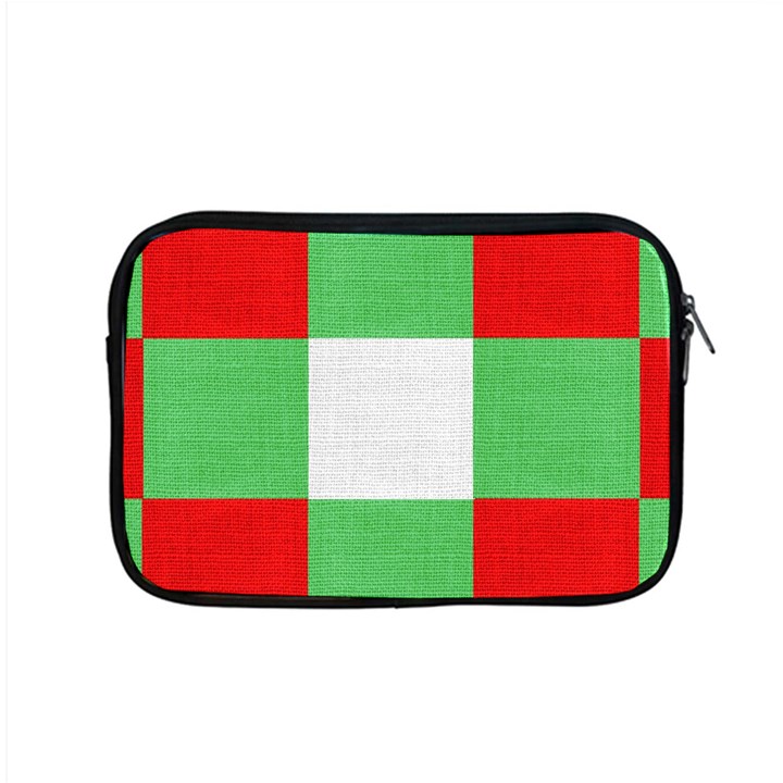 Fabric Christmas Colors Bright Apple MacBook Pro 15  Zipper Case