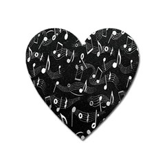 Fabric Cloth Textile Clothing Heart Magnet by Nexatart