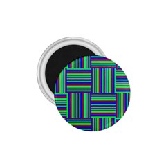 Fabric Pattern Design Cloth Stripe 1 75  Magnets