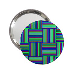 Fabric Pattern Design Cloth Stripe 2 25  Handbag Mirrors by Nexatart