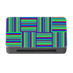 Fabric Pattern Design Cloth Stripe Memory Card Reader With Cf by Nexatart