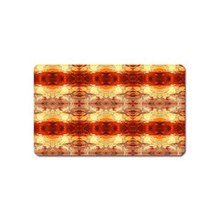 Fabric Design Pattern Color Magnet (name Card) by Nexatart