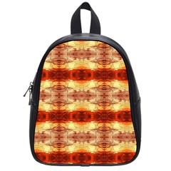 Fabric Design Pattern Color School Bags (small)  by Nexatart