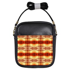 Fabric Design Pattern Color Girls Sling Bags by Nexatart