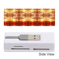 Fabric Design Pattern Color Memory Card Reader (stick)  by Nexatart