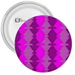 Fabric Textile Design Purple Pink 3  Buttons Front