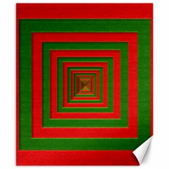 Fabric Texture 3d Geometric Vortex Canvas 8  X 10 