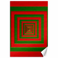 Fabric Texture 3d Geometric Vortex Canvas 20  X 30   by Nexatart