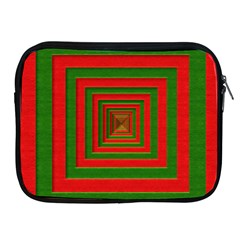 Fabric Texture 3d Geometric Vortex Apple Ipad 2/3/4 Zipper Cases by Nexatart