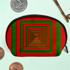 Fabric Texture 3d Geometric Vortex Accessory Pouches (large)  by Nexatart