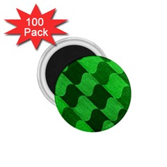 Fabric Textile Texture Surface 1 75  Magnets (100 Pack) 