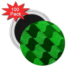 Fabric Textile Texture Surface 2 25  Magnets (100 Pack) 