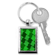 Fabric Textile Texture Surface Key Chains (rectangle)  by Nexatart