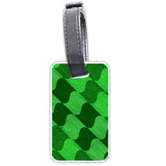 Fabric Textile Texture Surface Luggage Tags (one Side) 