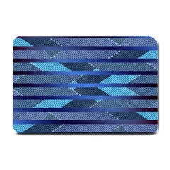 Fabric Texture Alternate Direction Small Doormat 