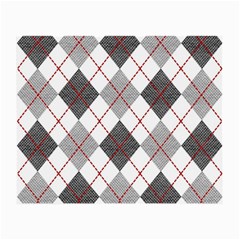 Fabric Texture Argyle Design Grey Small Glasses Cloth by Nexatart