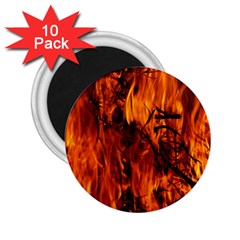 Fire Easter Easter Fire Flame 2 25  Magnets (10 Pack)  by Nexatart