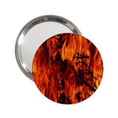 Fire Easter Easter Fire Flame 2 25  Handbag Mirrors by Nexatart