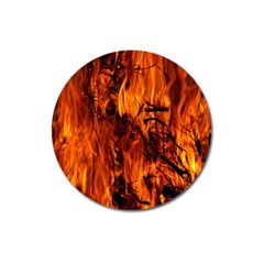 Fire Easter Easter Fire Flame Magnet 3  (round) by Nexatart