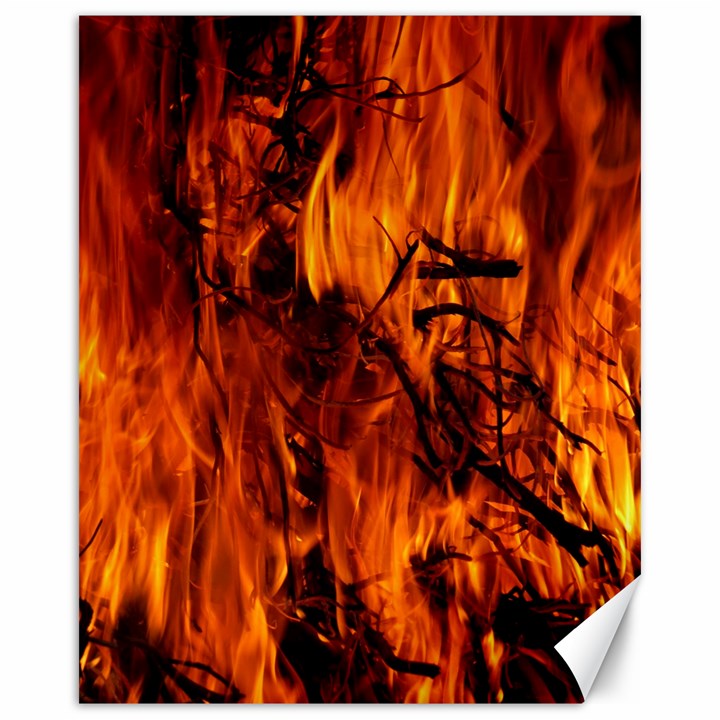 Fire Easter Easter Fire Flame Canvas 16  x 20  