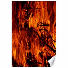 Fire Easter Easter Fire Flame Canvas 24  X 36  by Nexatart