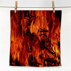 Fire Easter Easter Fire Flame Face Towel by Nexatart