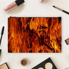 Fire Easter Easter Fire Flame Cosmetic Bag (large)  by Nexatart