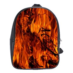 Fire Easter Easter Fire Flame School Bags(large)  by Nexatart