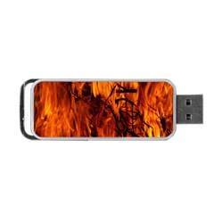 Fire Easter Easter Fire Flame Portable Usb Flash (one Side) by Nexatart