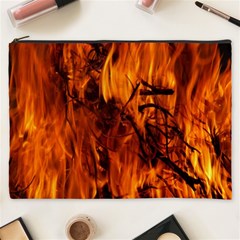 Fire Easter Easter Fire Flame Cosmetic Bag (xxxl)  by Nexatart