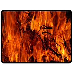 Fire Easter Easter Fire Flame Double Sided Fleece Blanket (large)  by Nexatart