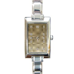 Fashion Style Glass Pattern Rectangle Italian Charm Watch by Nexatart