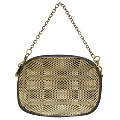 Fashion Style Glass Pattern Chain Purses (two Sides) 