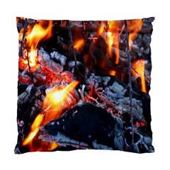 Fire Embers Flame Heat Flames Hot Standard Cushion Case (one Side) by Nexatart