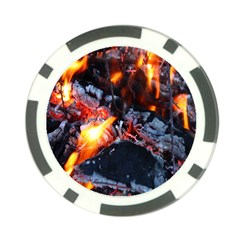 Fire Embers Flame Heat Flames Hot Poker Chip Card Guard (10 Pack) by Nexatart