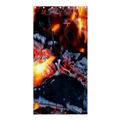 Fire Embers Flame Heat Flames Hot Shower Curtain 36  X 72  (stall)  by Nexatart