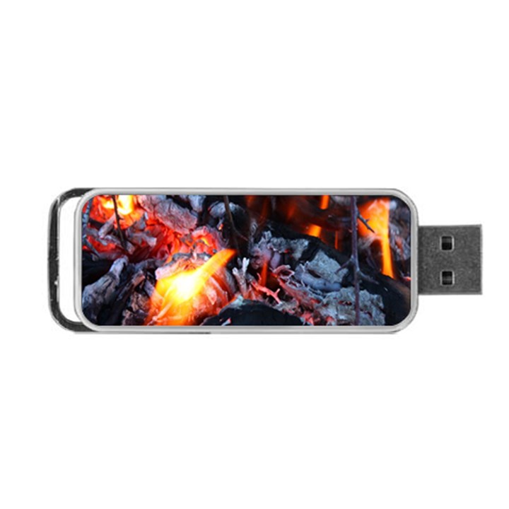 Fire Embers Flame Heat Flames Hot Portable USB Flash (Two Sides)