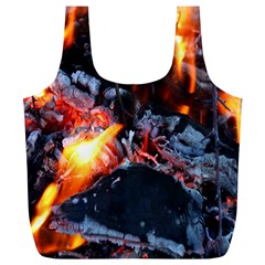 Fire Embers Flame Heat Flames Hot Full Print Recycle Bags (l)  by Nexatart