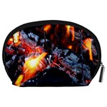 Fire Embers Flame Heat Flames Hot Accessory Pouches (Large)  Back