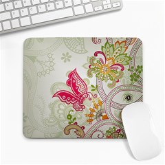 Floral Pattern Background Large Mousepads by Nexatart