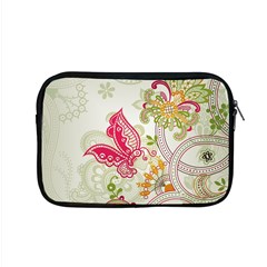 Floral Pattern Background Apple Macbook Pro 15  Zipper Case