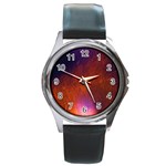 Fire Radio Spark Fire Geiss Round Metal Watch Front