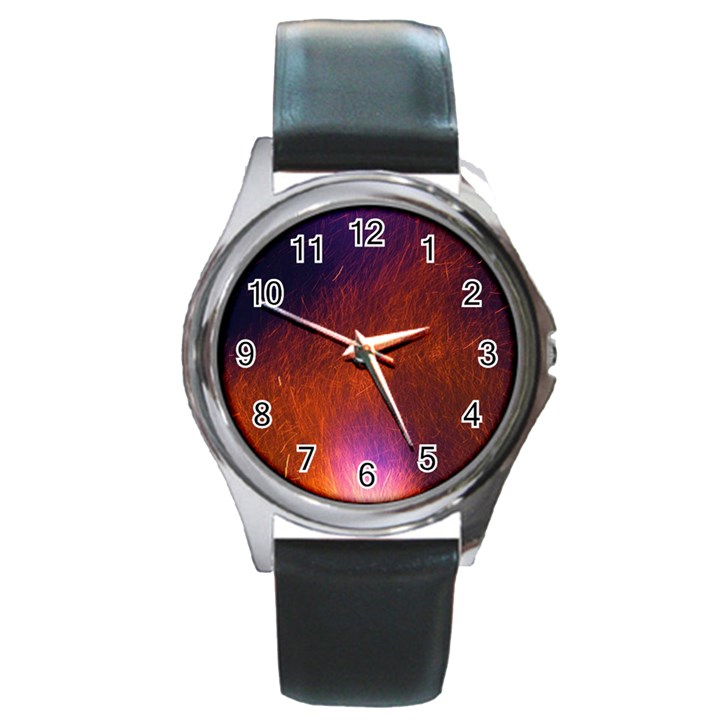 Fire Radio Spark Fire Geiss Round Metal Watch