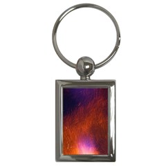 Fire Radio Spark Fire Geiss Key Chains (rectangle)  by Nexatart