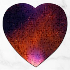 Fire Radio Spark Fire Geiss Jigsaw Puzzle (heart) by Nexatart