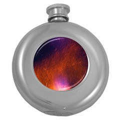 Fire Radio Spark Fire Geiss Round Hip Flask (5 Oz) by Nexatart